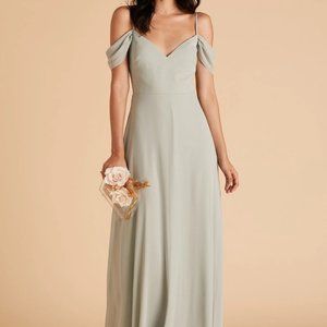Devin Convertible Dress - Sage, Chiffon XS